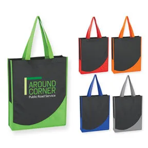 Non-Woven Tote Bag With Accent Trim