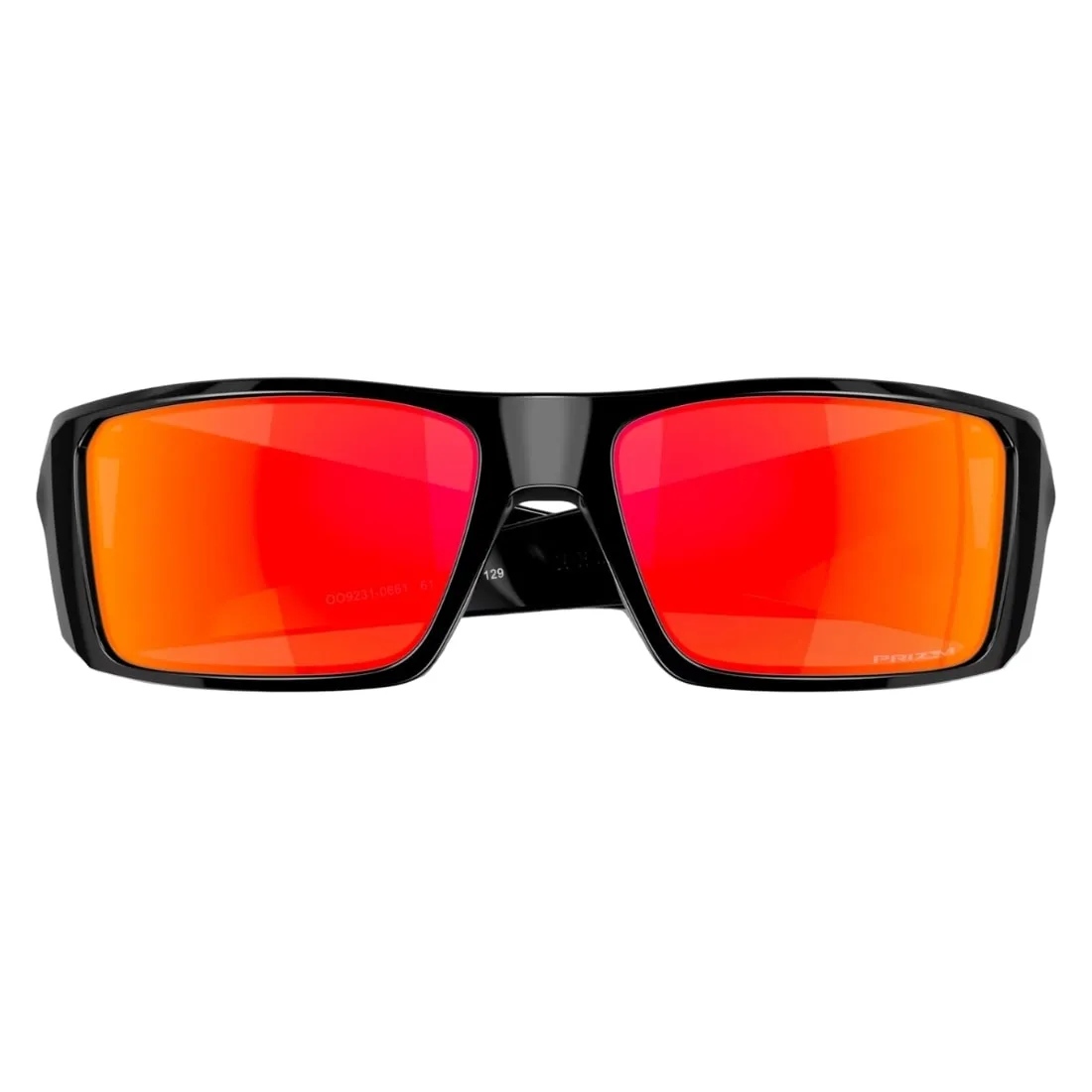 Oakley Heliostat Sunglasses - Polished Black/Prism Ruby