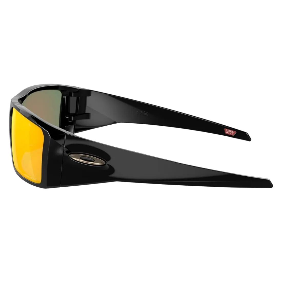 Oakley Heliostat Sunglasses - Polished Black/Prism Ruby