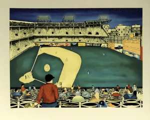 Old Ball Game (Ebbets Field)  by Linnea Pergola