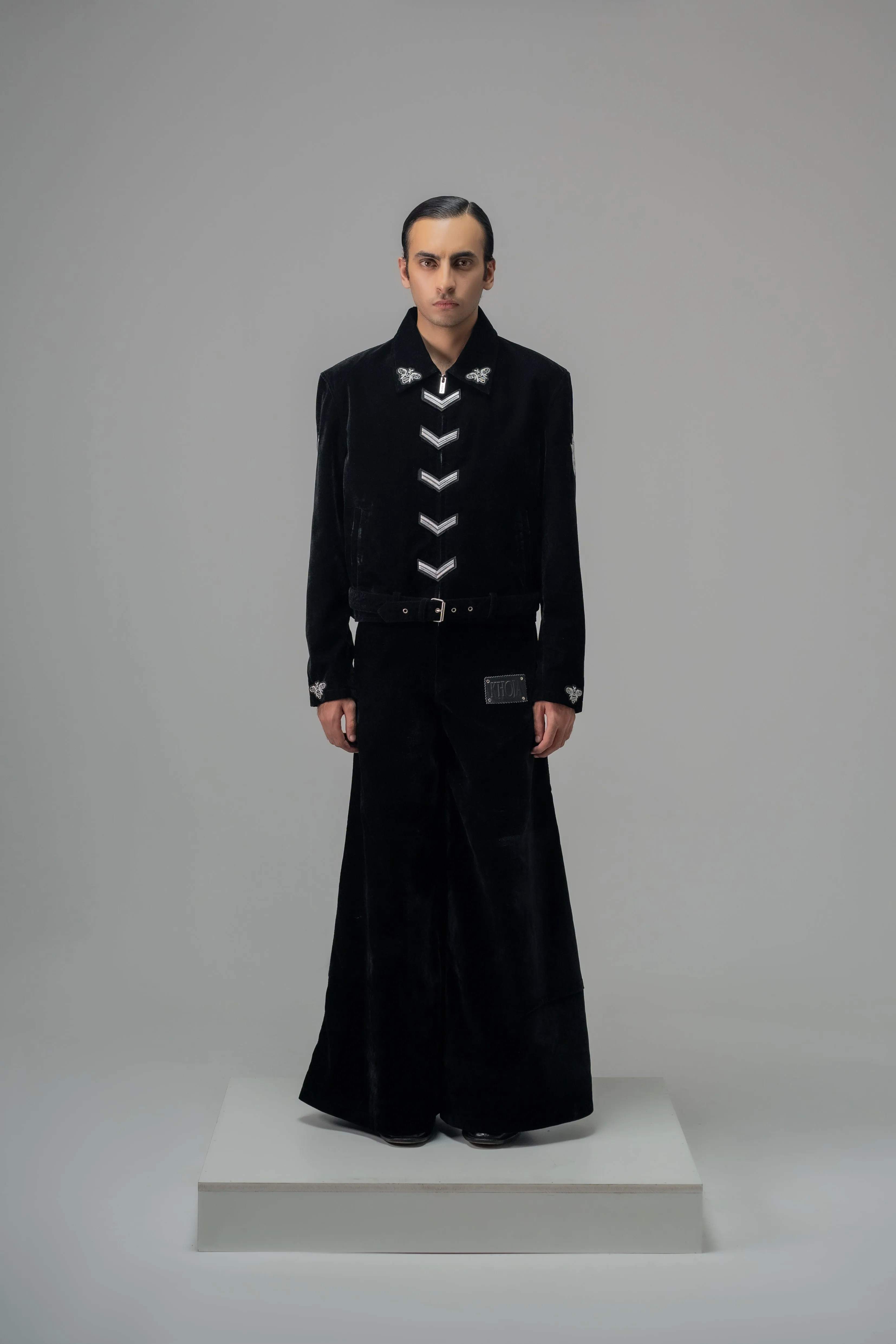 ONYX VELVET TROUSERS