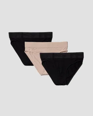 Pack - 3 Elastic Bell Pants