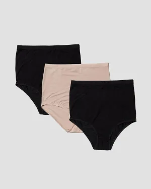 Pack - 3 Highwaist Bell Pants