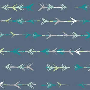 Pandalicious Bamboo Shoots Cool by Katarina Rocella for Art Gallery Fabrics