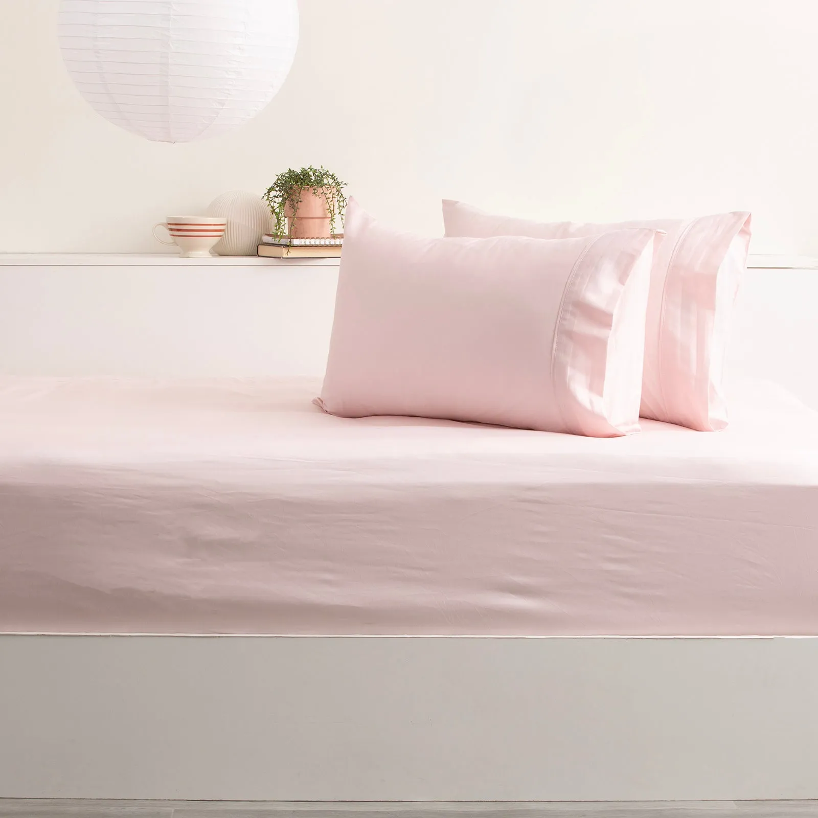 Park Avenue 500 Thread Count Bamboo Cotton Combo Set - Peach