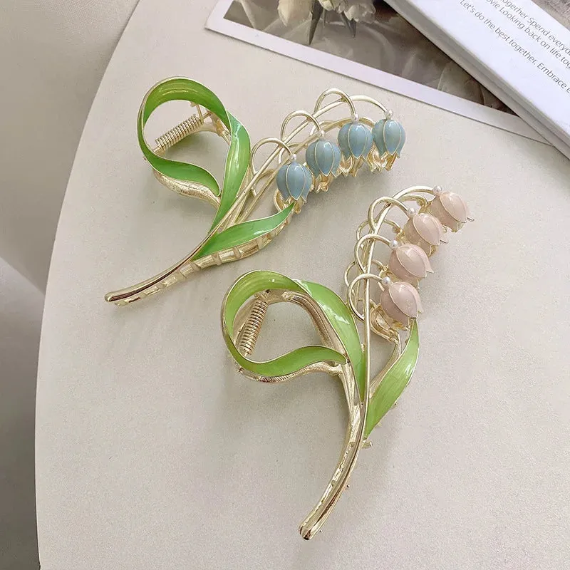 Pearl & Rhinestone Twist Hairpin