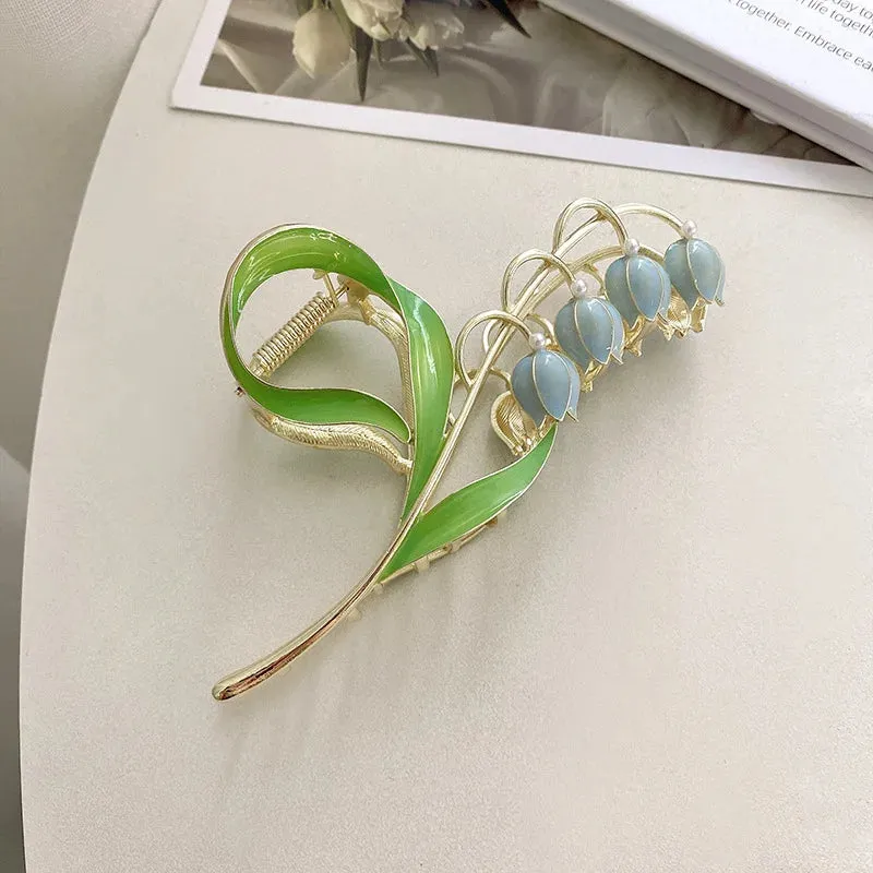 Pearl & Rhinestone Twist Hairpin