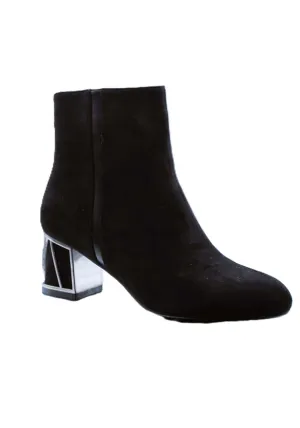 Perez24 Heeled Boot - Black