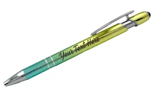 Personalized Stylus Pen - Ombre Blue/Green*
