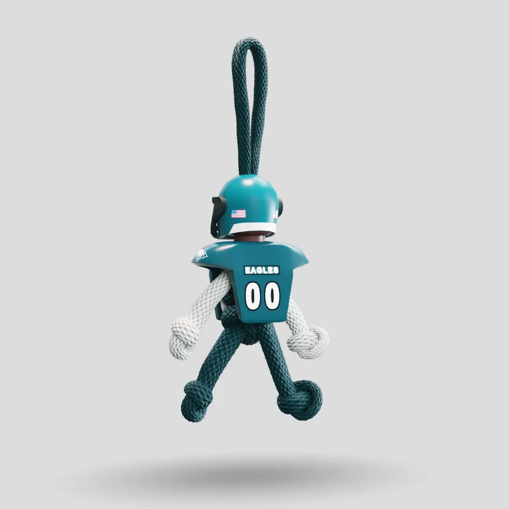 Philadelphia Eagles Paracord Buddy Keychain