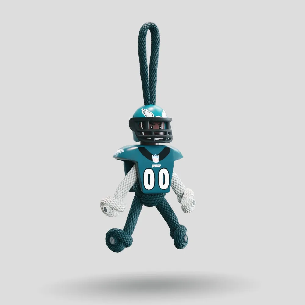 Philadelphia Eagles Paracord Buddy Keychain