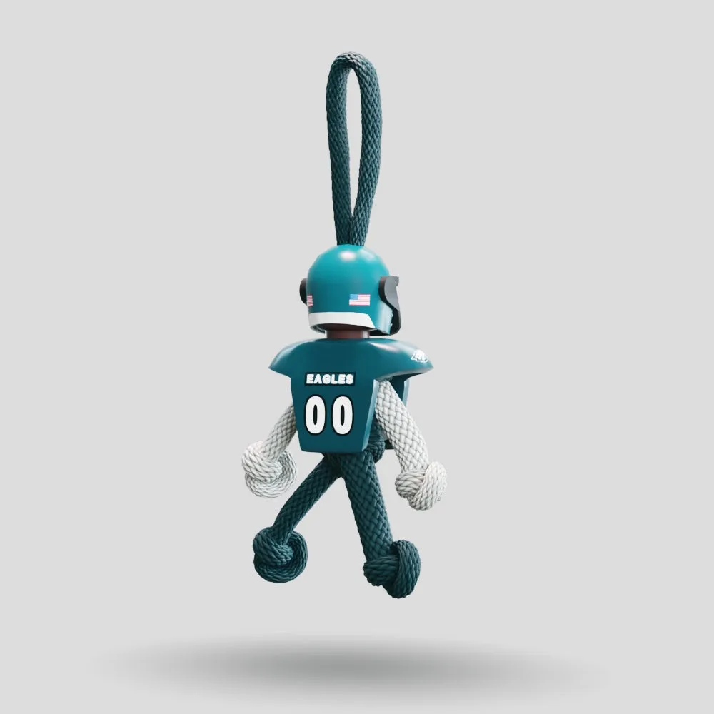 Philadelphia Eagles Paracord Buddy Keychain