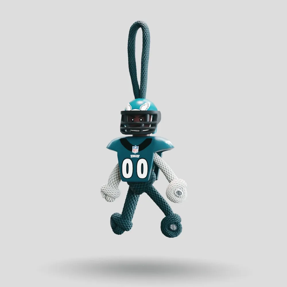 Philadelphia Eagles Paracord Buddy Keychain