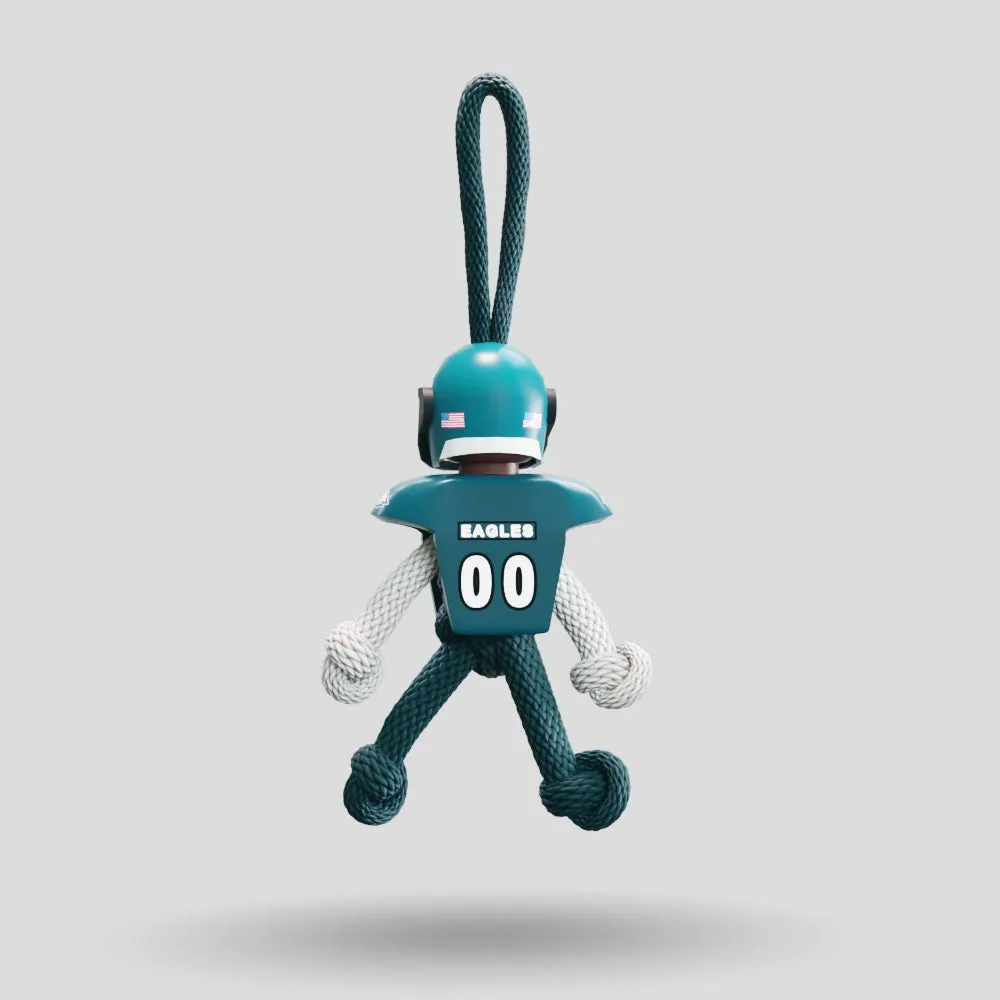 Philadelphia Eagles Paracord Buddy Keychain