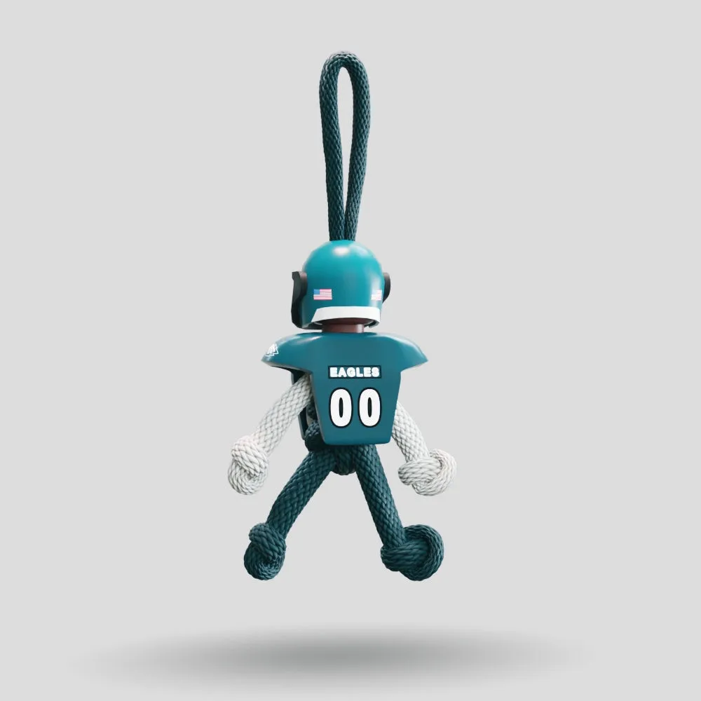 Philadelphia Eagles Paracord Buddy Keychain