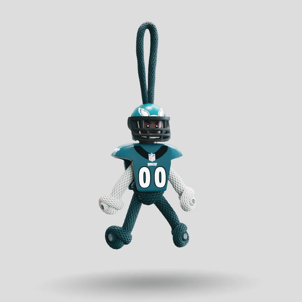 Philadelphia Eagles Paracord Buddy Keychain