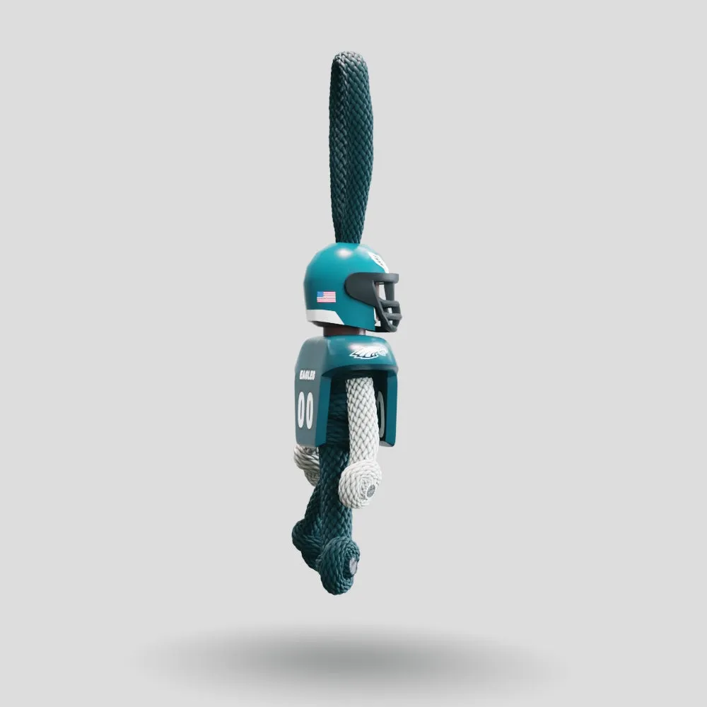 Philadelphia Eagles Paracord Buddy Keychain