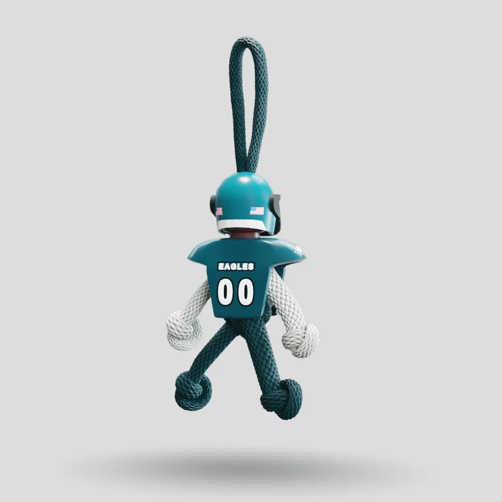Philadelphia Eagles Paracord Buddy Keychain