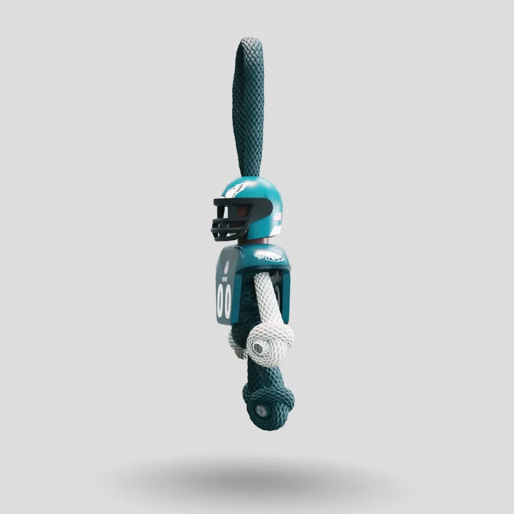 Philadelphia Eagles Paracord Buddy Keychain