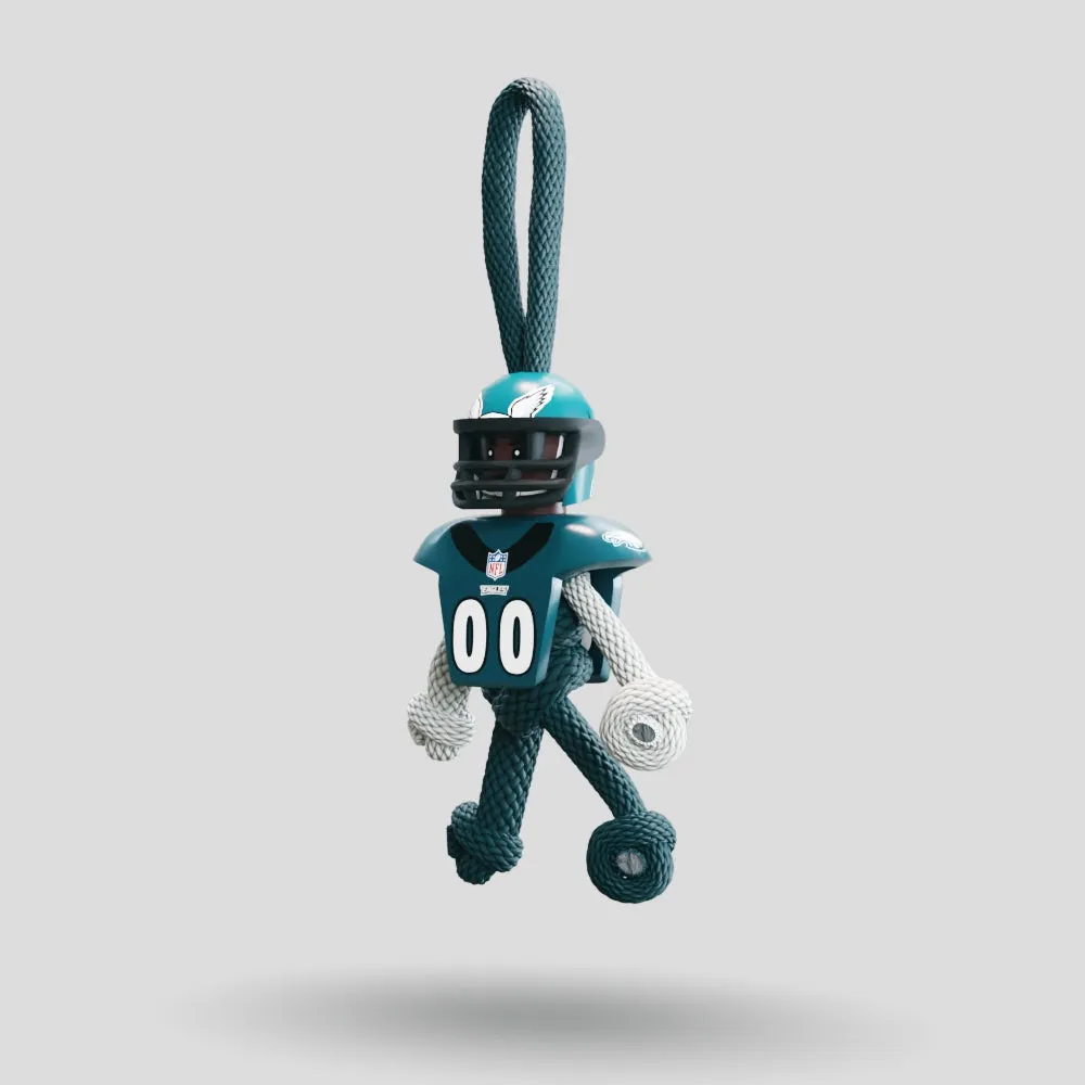 Philadelphia Eagles Paracord Buddy Keychain