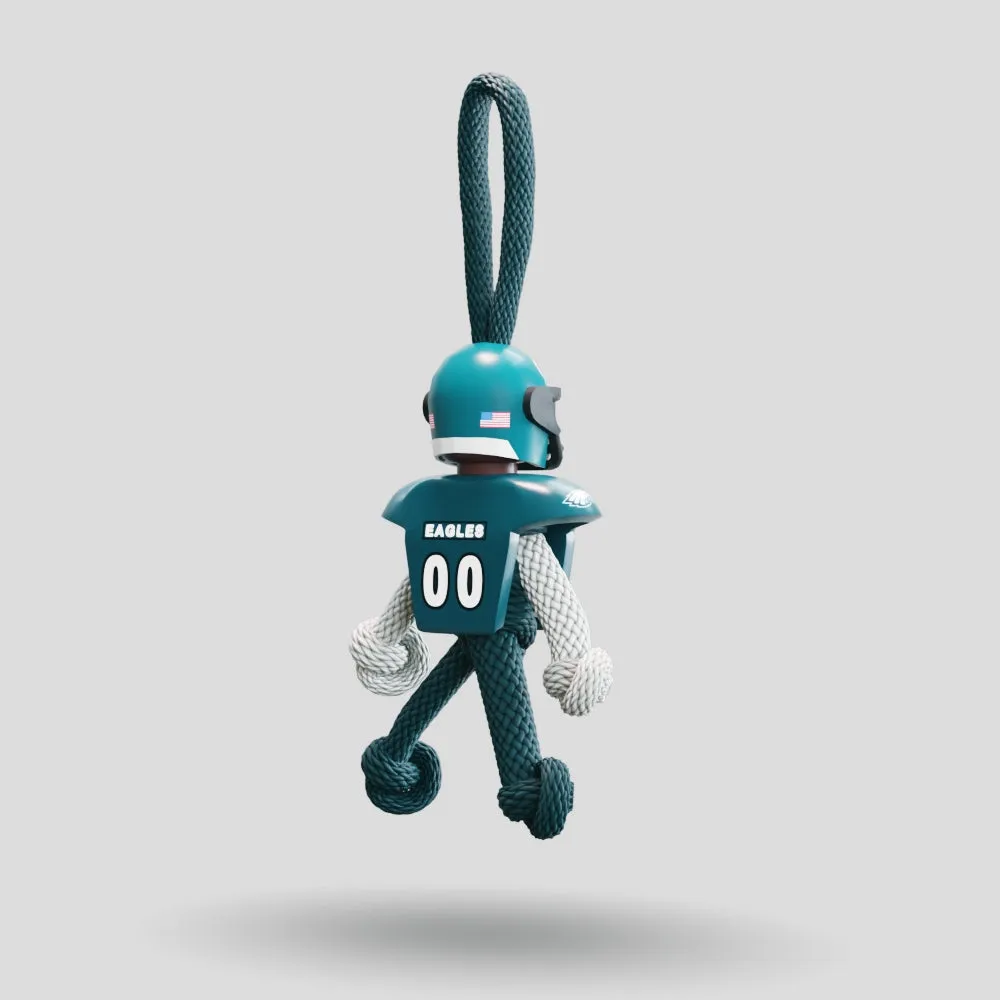 Philadelphia Eagles Paracord Buddy Keychain