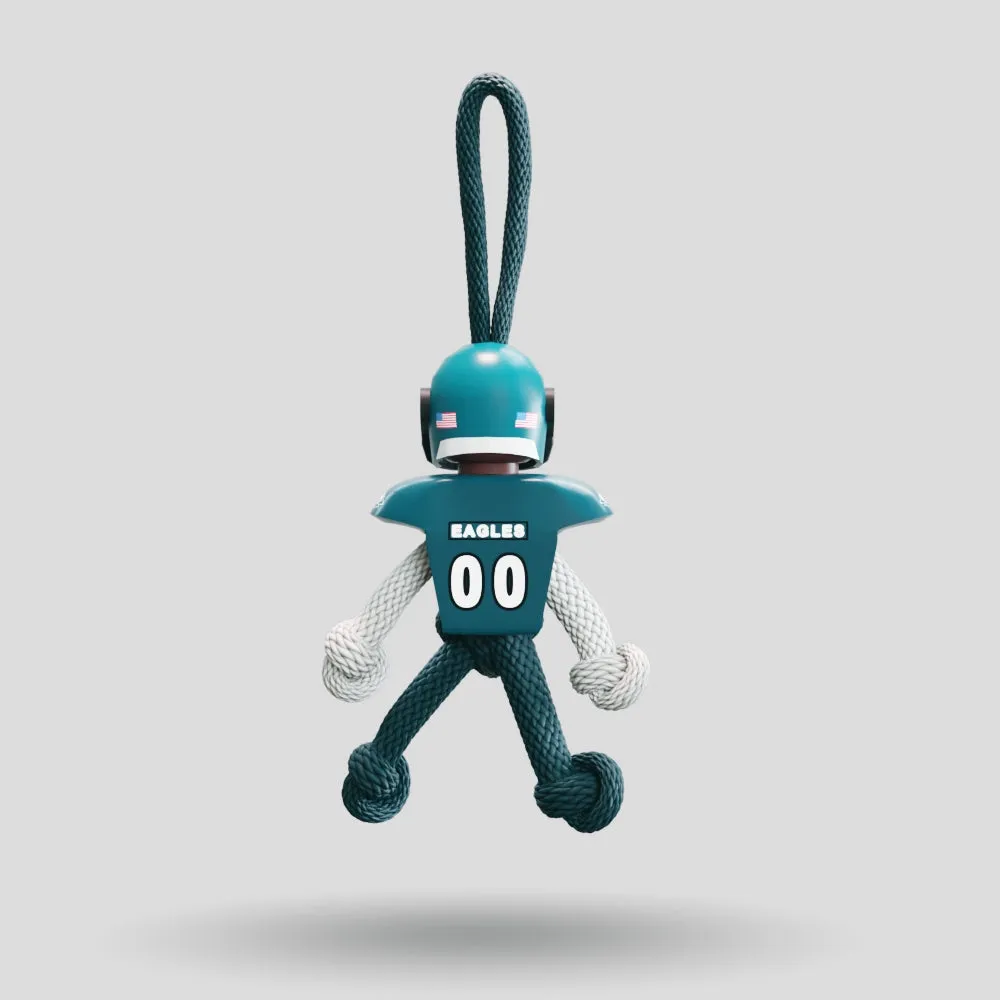 Philadelphia Eagles Paracord Buddy Keychain