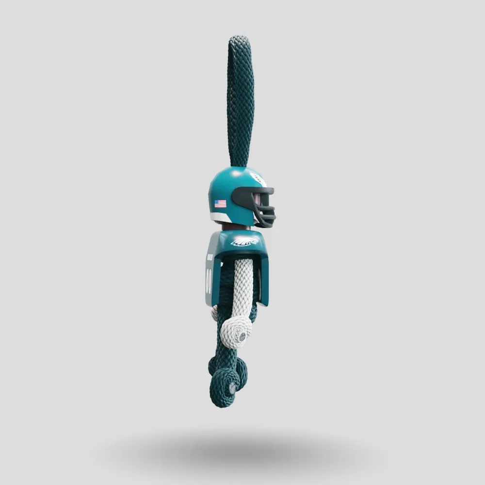 Philadelphia Eagles Paracord Buddy Keychain