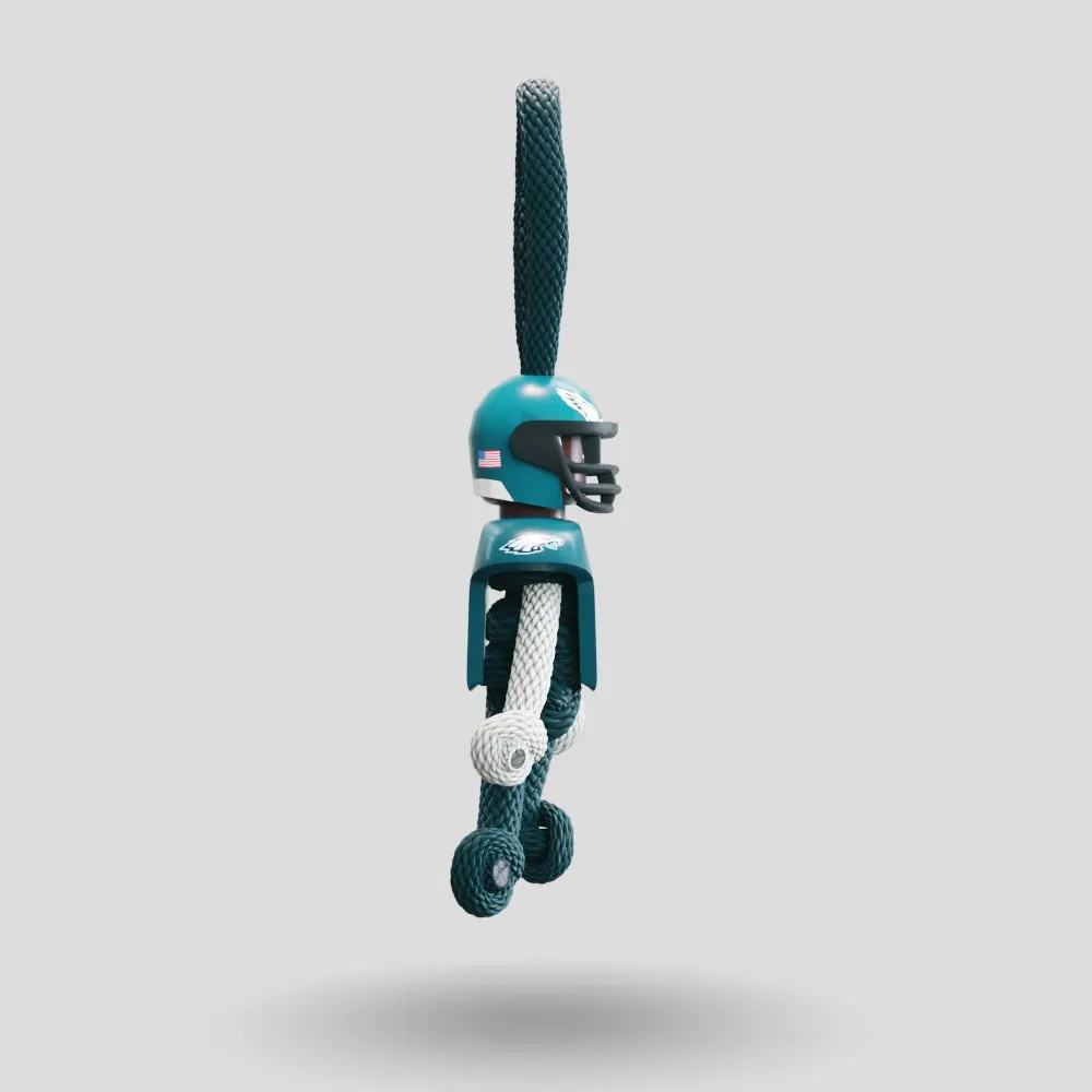 Philadelphia Eagles Paracord Buddy Keychain