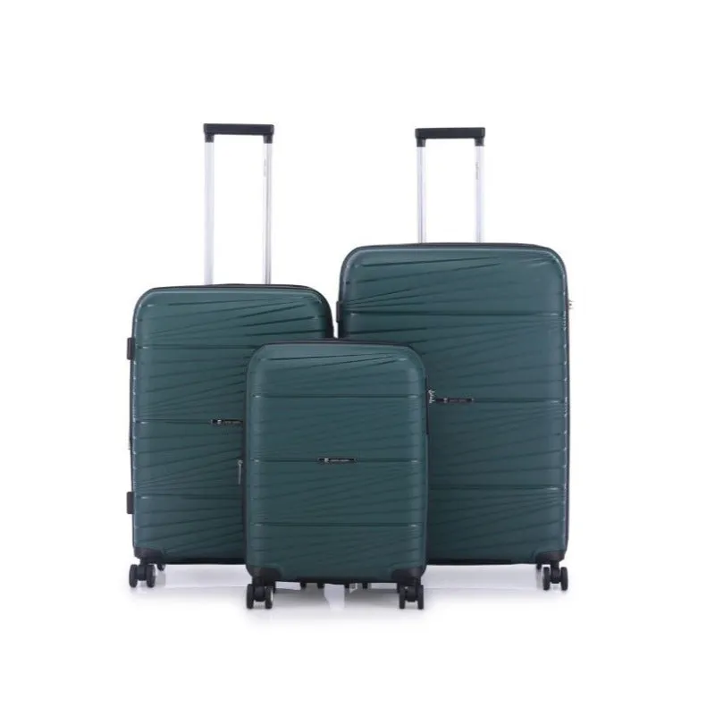Pierre Cardin Montpellier Hard Case Green Black