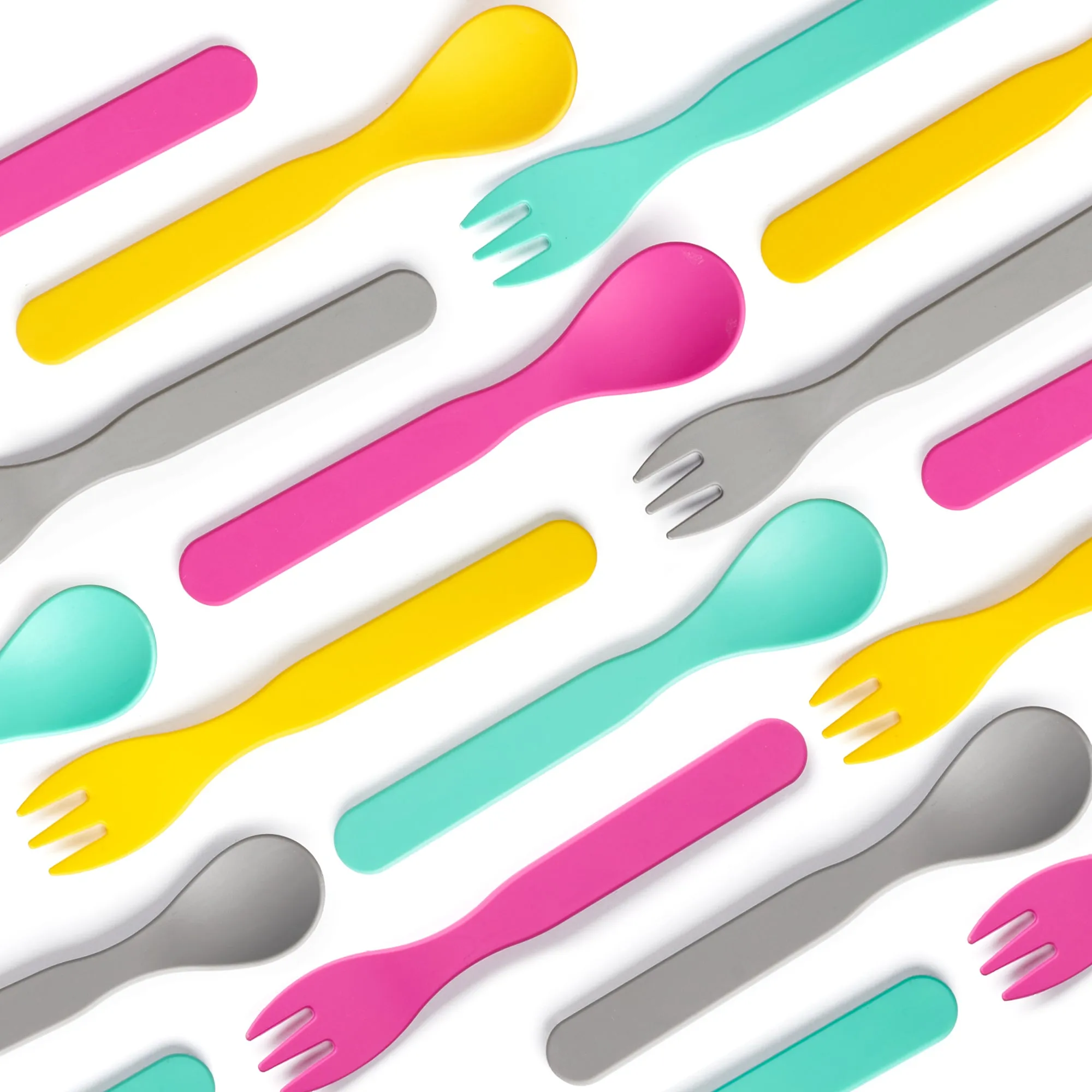 PLA Kids Cutlery Set (Pink)