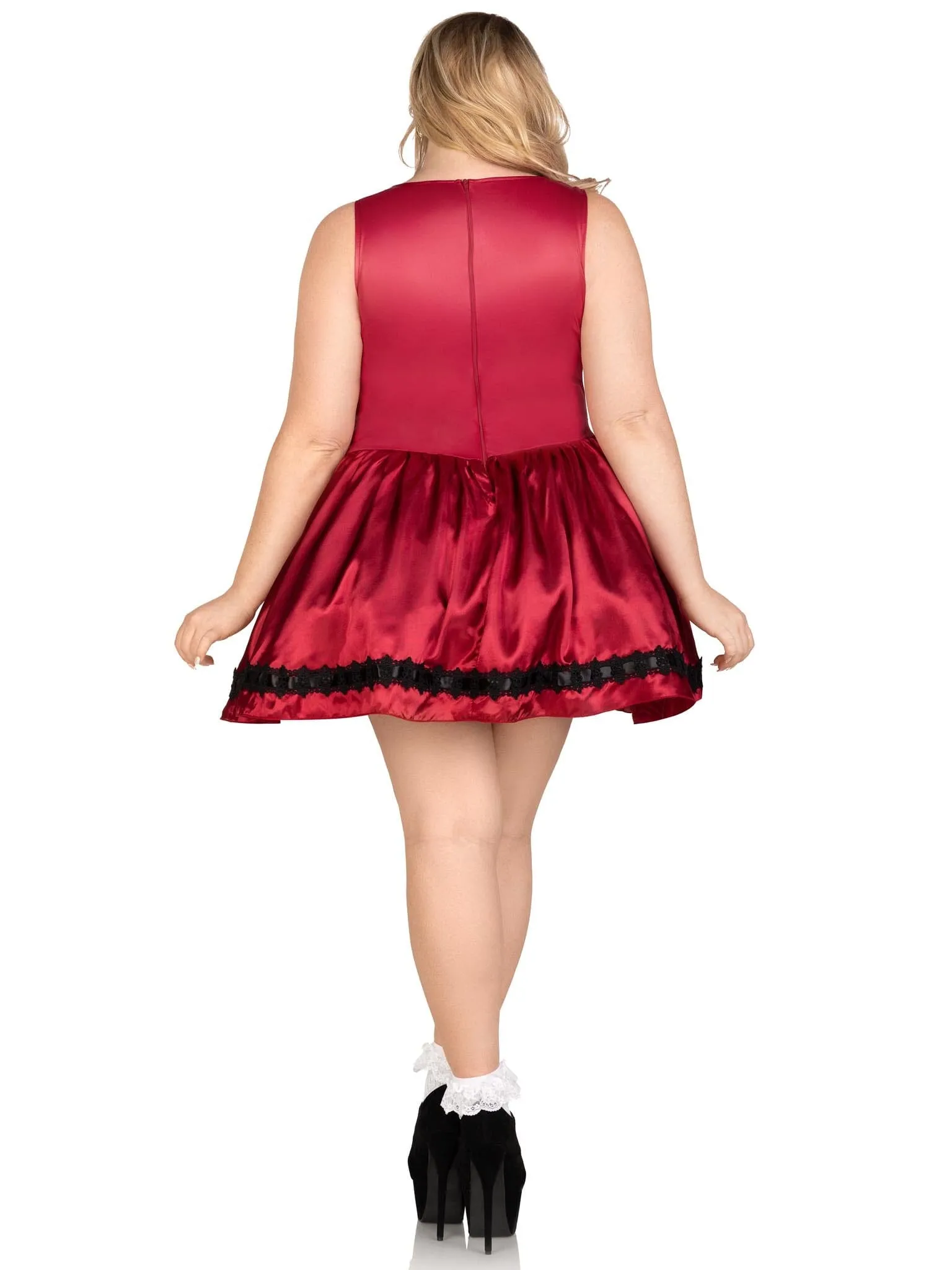Plus Size Gothic Red Riding Hood Costume