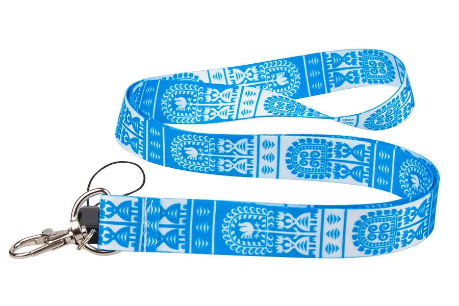Polish Kurpian Folk Art Neck Strap Lanyard