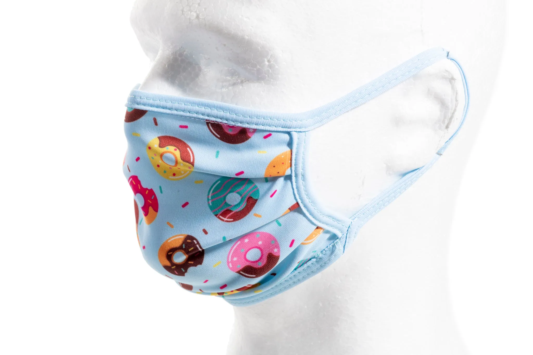 PRINTED DONUT - KIDS - ACCORDION PROTECTIVE MASK