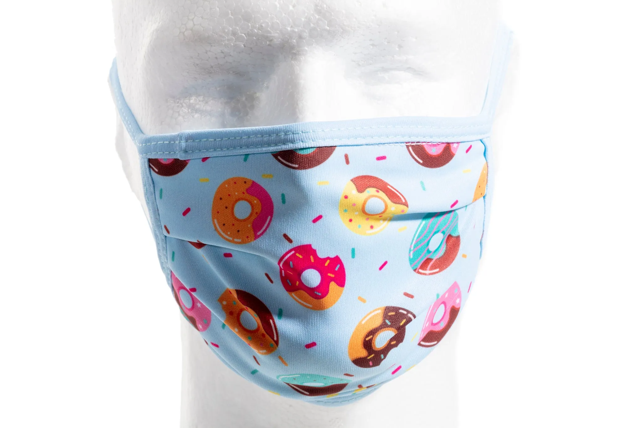 PRINTED DONUT - KIDS - ACCORDION PROTECTIVE MASK