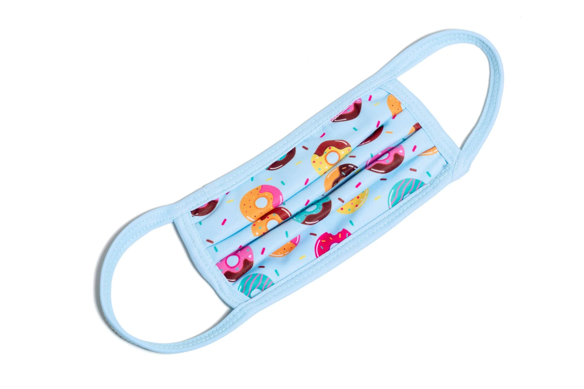 PRINTED DONUT - KIDS - ACCORDION PROTECTIVE MASK