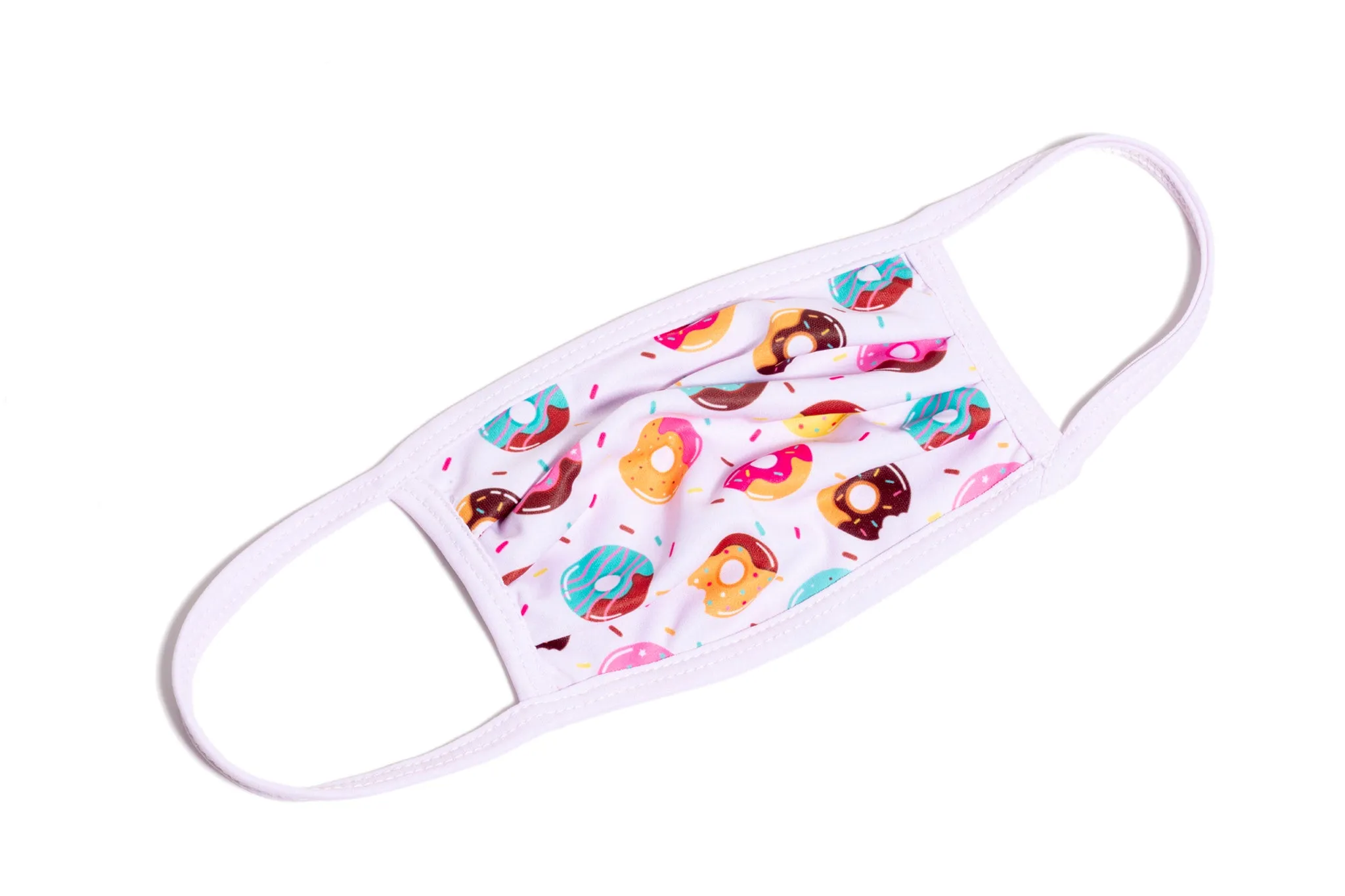 PRINTED DONUT - KIDS - ACCORDION PROTECTIVE MASK