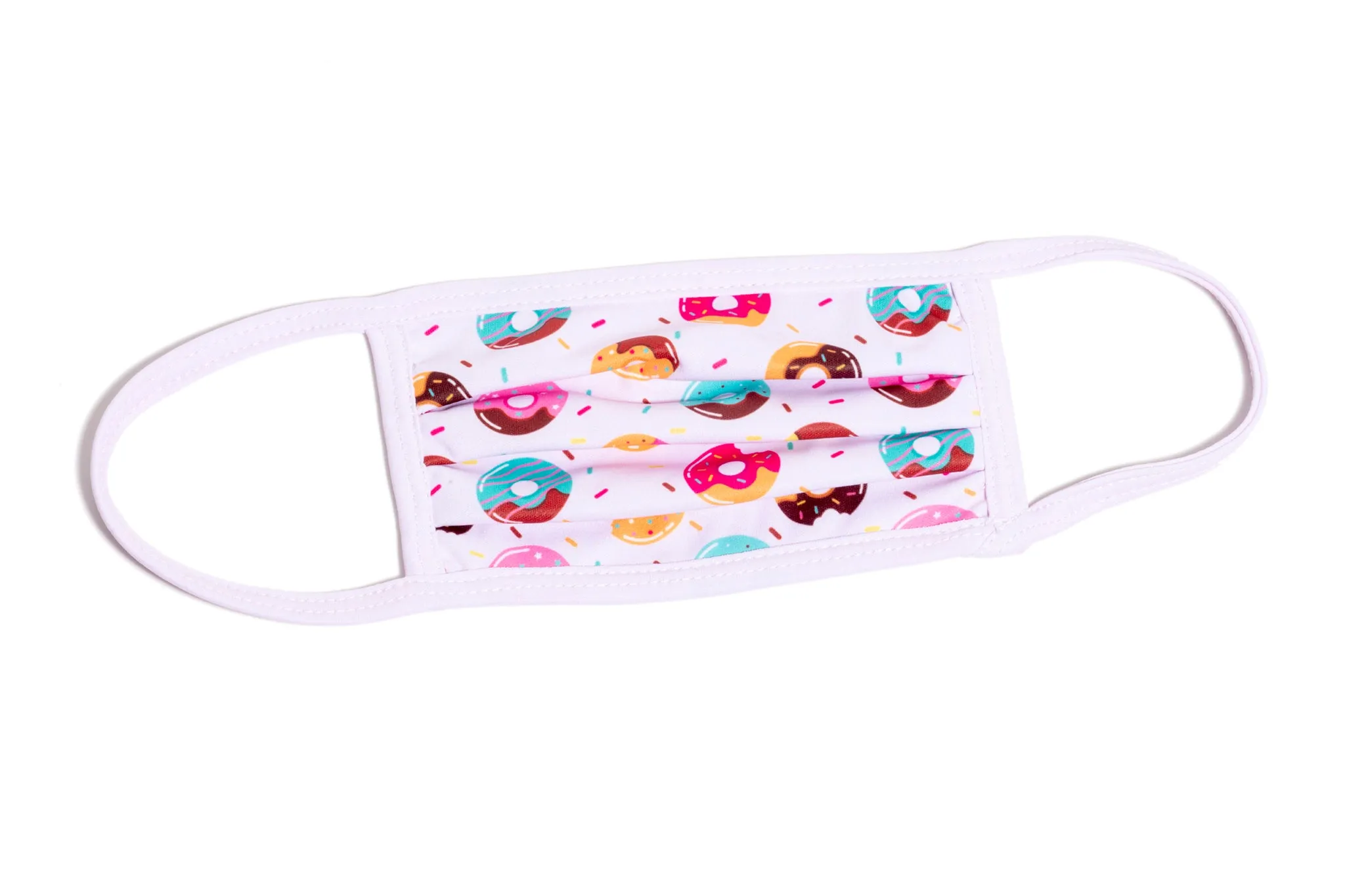 PRINTED DONUT - KIDS - ACCORDION PROTECTIVE MASK
