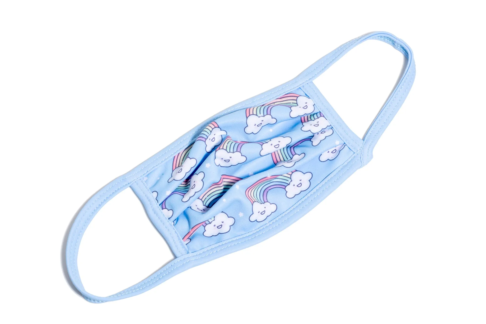 PRINTED RAINBOW - KIDS - ACCORDION PROTECTIVE MASK