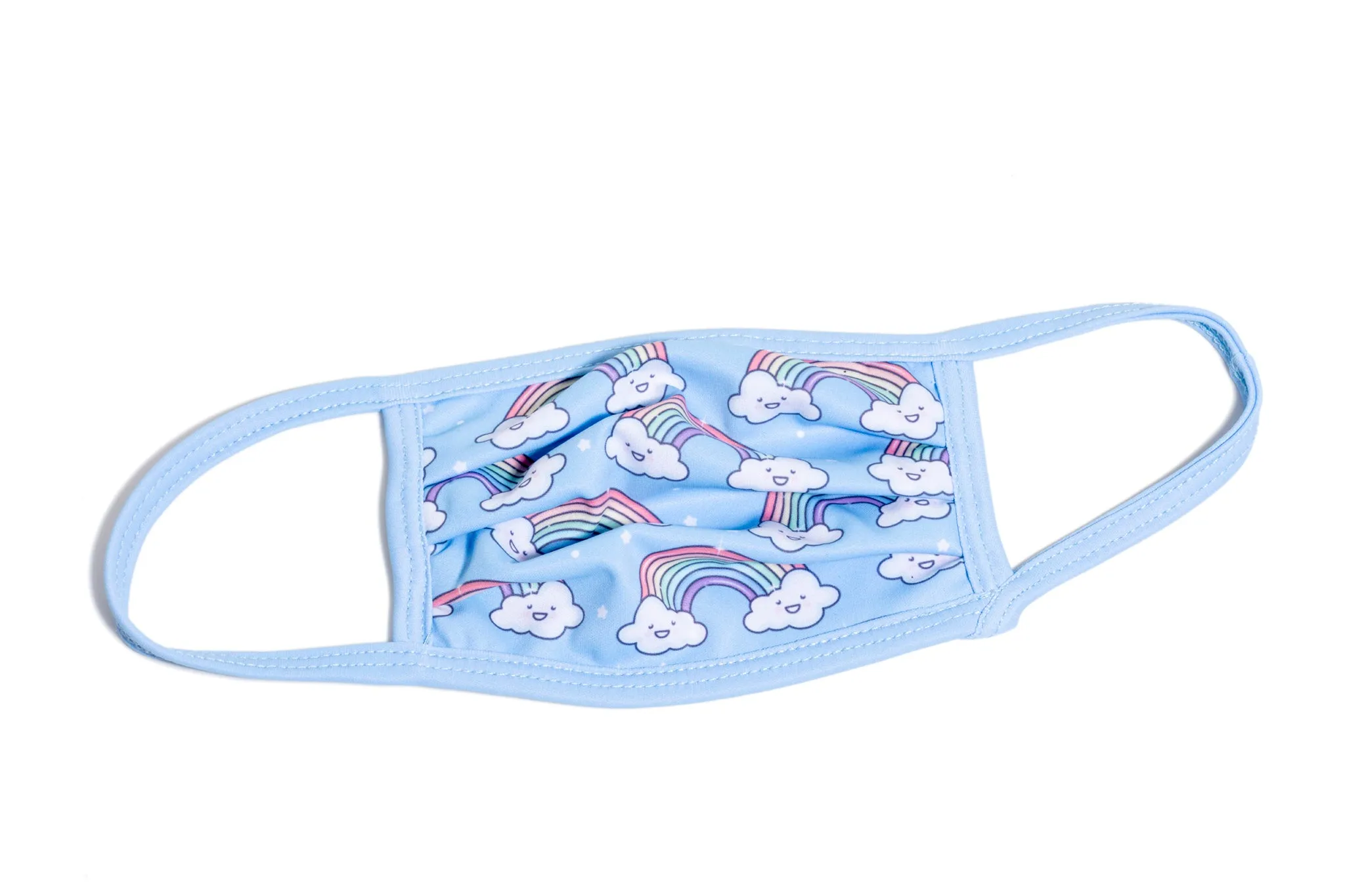 PRINTED RAINBOW - KIDS - ACCORDION PROTECTIVE MASK