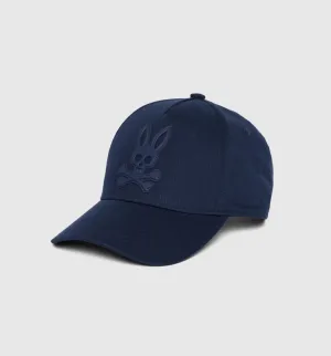 Psycho Bunny Posen Matte Graphic Baseball Cap - Navy
