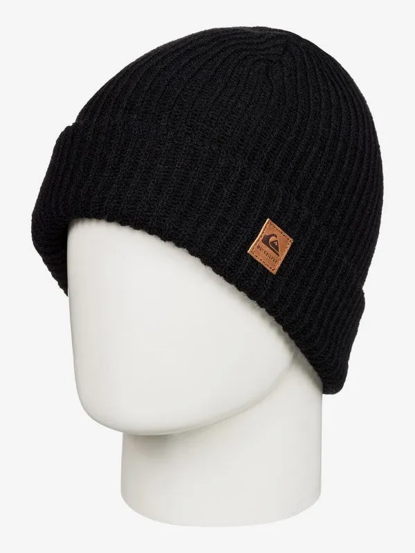 Quiksilver Mens Routine Cuff Beanie - True Black