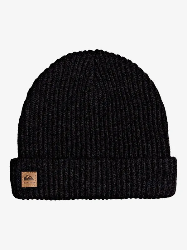 Quiksilver Mens Routine Cuff Beanie - True Black