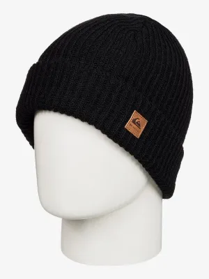 Quiksilver Mens Routine Cuff Beanie - True Black