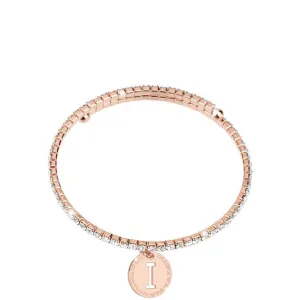 Rebecca My World Rose Gold Glam Bangle - I