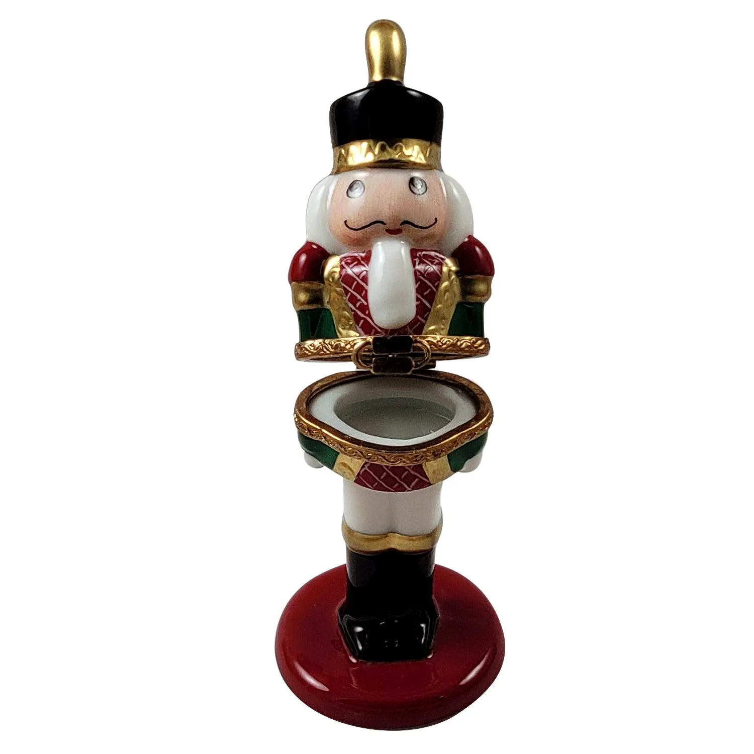 Red Nutcracker Center hinged