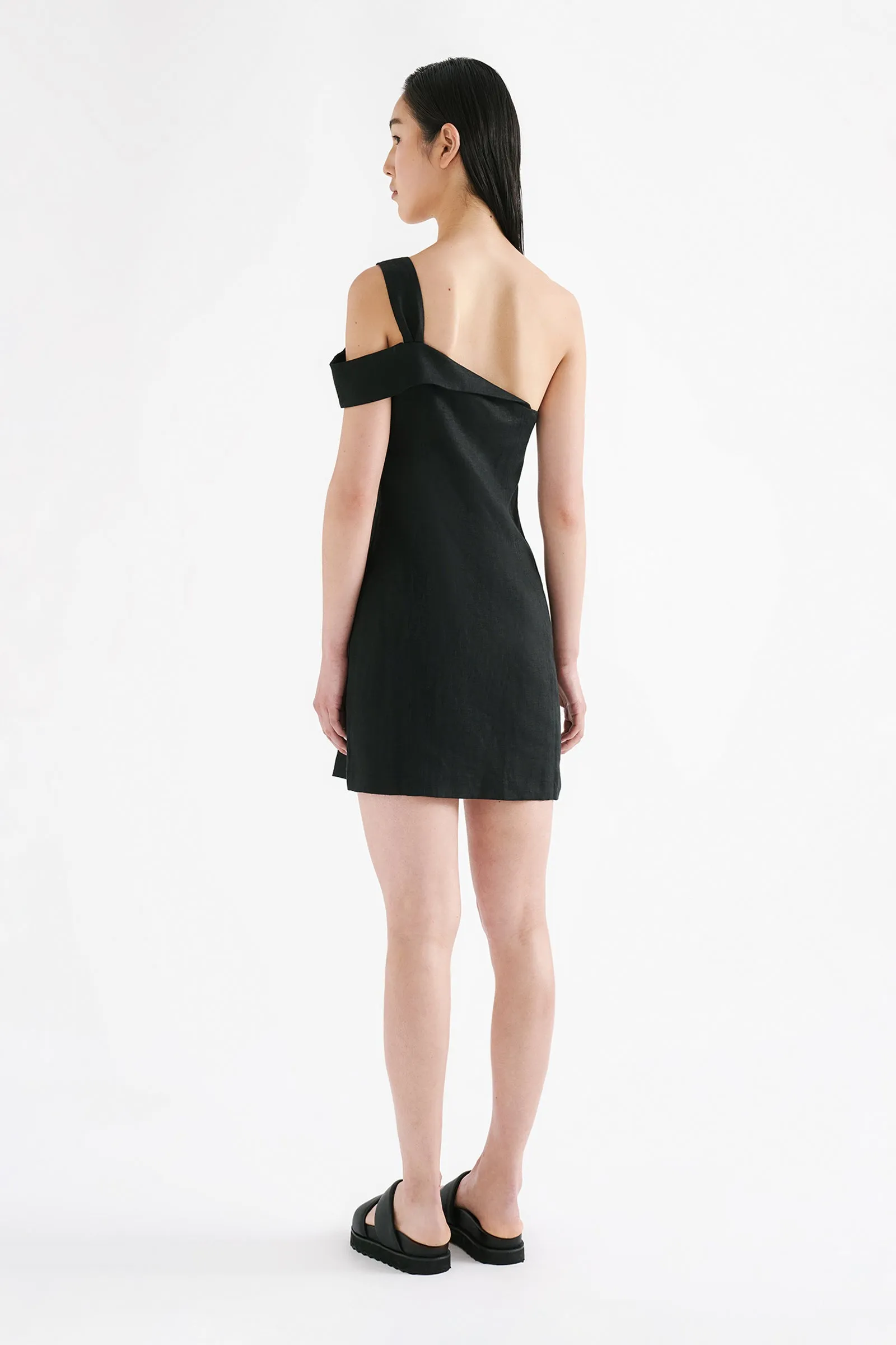 REESE LINEN MINI DRESS