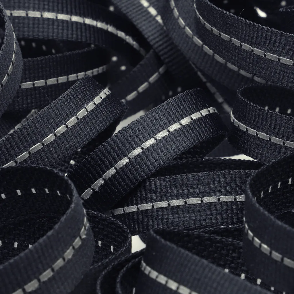 Reflect Weave Tape #1 Black & Silver Reflector