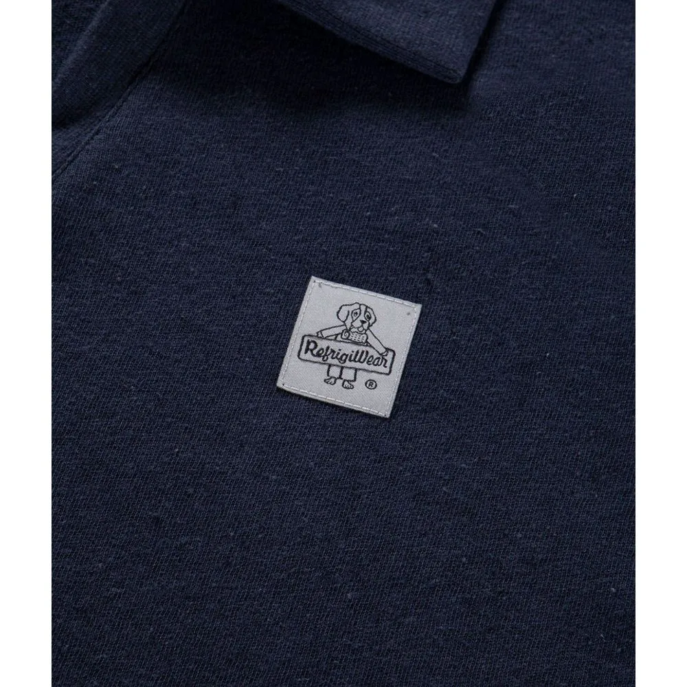 Refrigiwear Blue Cotton Polo Shirt