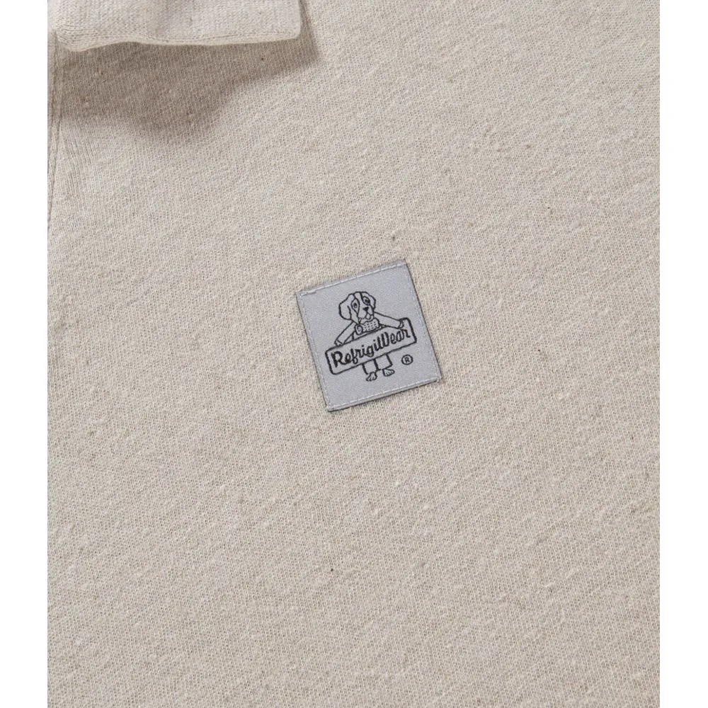 Refrigiwear White Cotton Polo Shirt