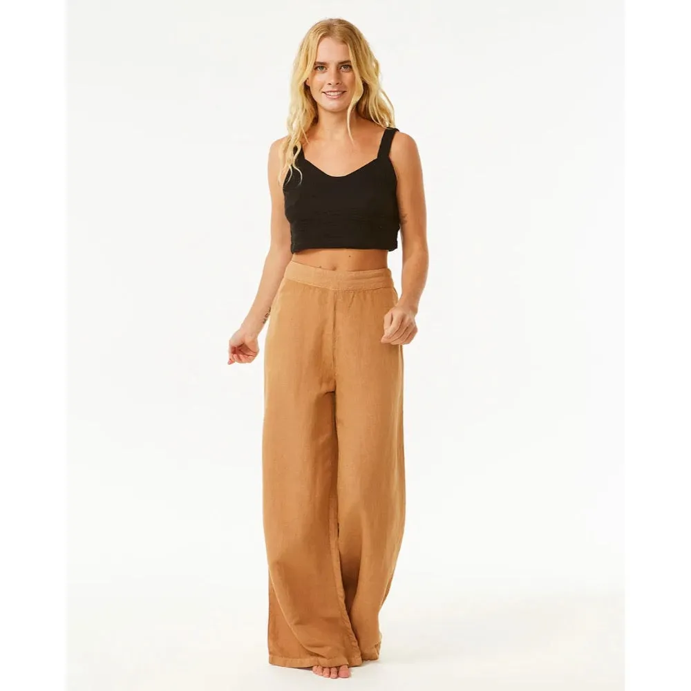 RIP CURL PREMIUM SURF CROP TOP BLACK